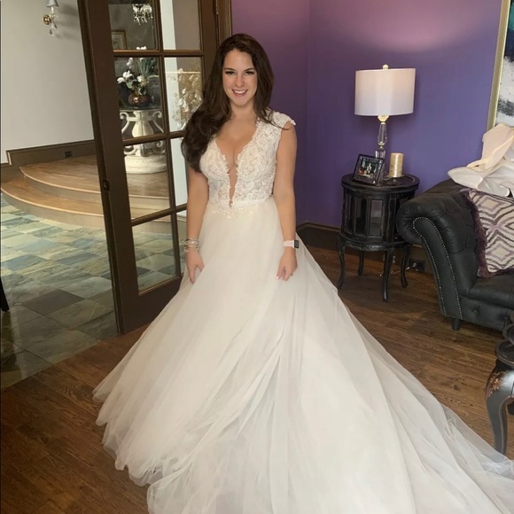 Berta Bridal Dress Over Skirt (just skirt) - Picture 2 of 2